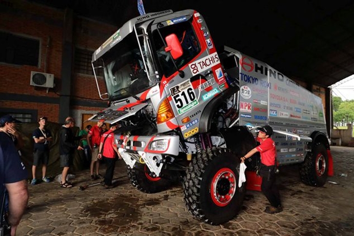 Hino Team Dakar 2017 Ready to Roll