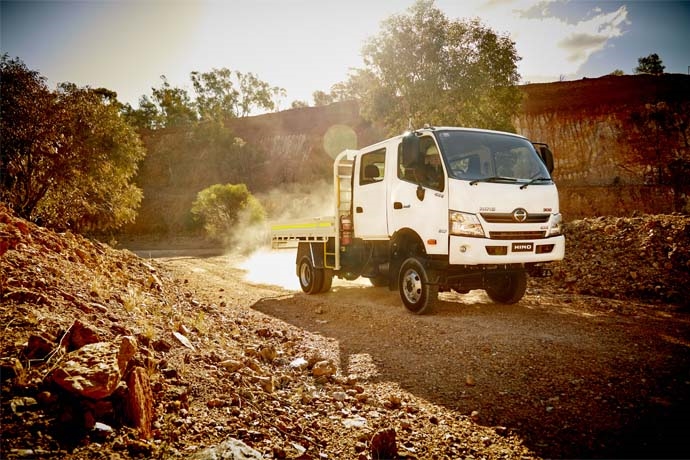 Hino 300 Series 4x4: More of everything