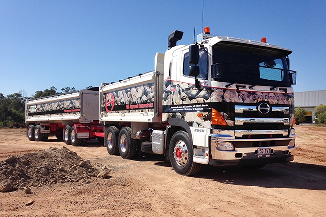 HINO 700 SERIES PBS DEMONSTRATOR ON TOUR IN QUEENSLAND