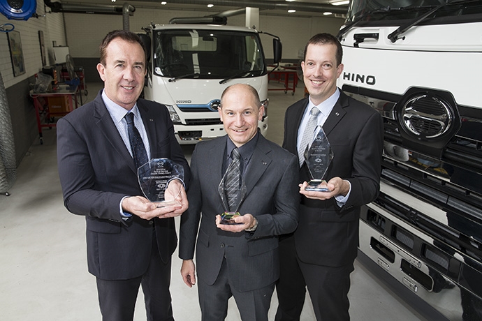 Hino wins Double Victory award five years in a row
