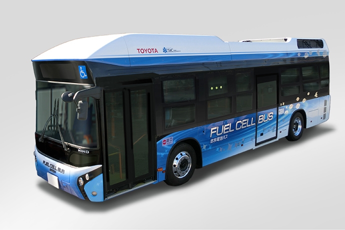 HINO HELPS DEVELOP FUEL CELL BUS