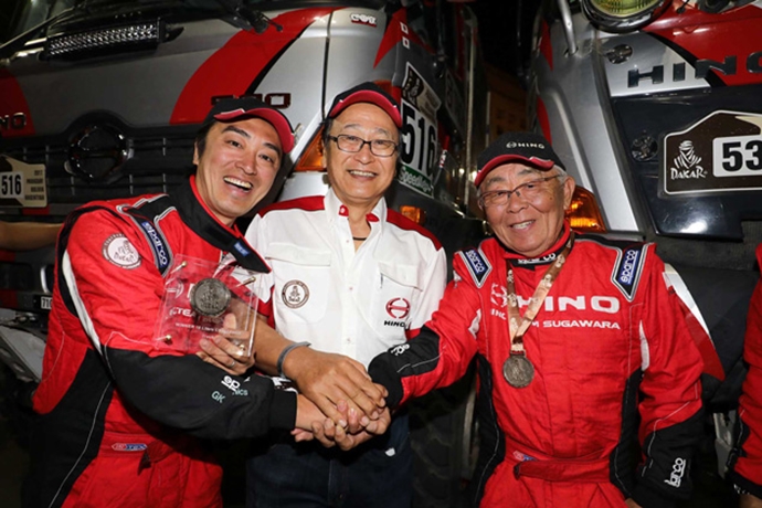 Hino Team Sugawara Claim Eighth Dakar Victory