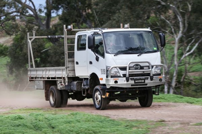 Hino reveals 300 series 4x4 and showcases business evolution at truck show