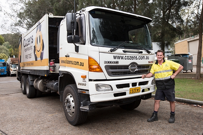 Hino fleet hauls for Sydney recycling operation