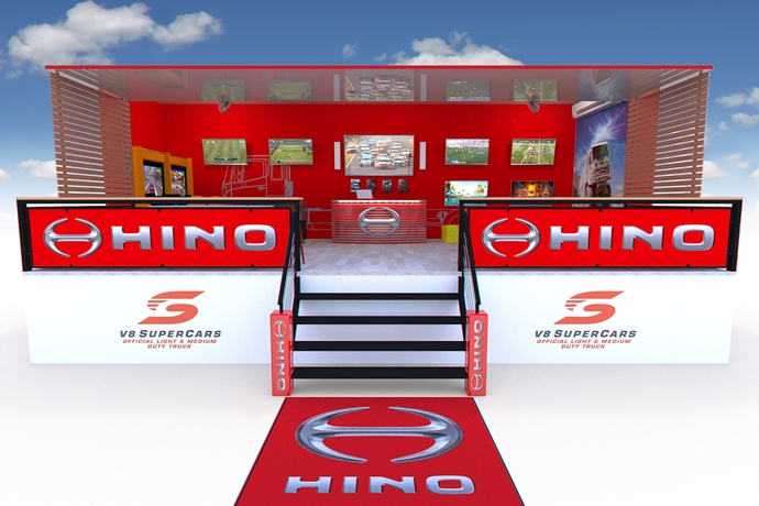 Hino Sports Deck Set For Sandown Debut