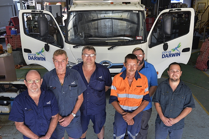 Hino Hybrid trusted for a decade of duty in Darwin