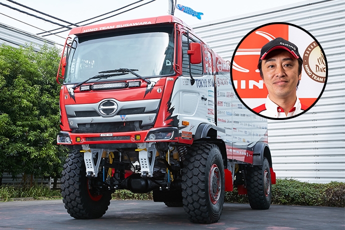 2022 Dakar Rally with Hino Team Sugawara