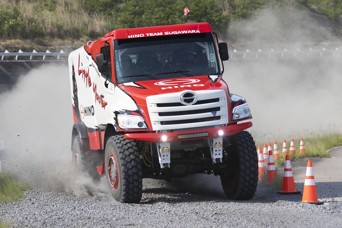 New Driver and New Truck for Hino Team Sugawara