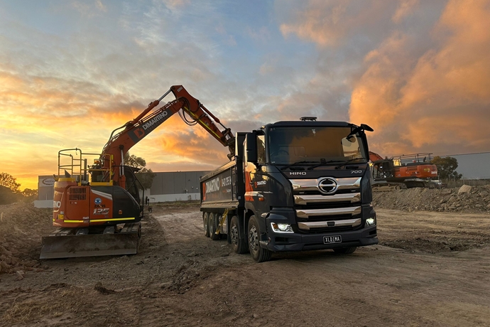 Built To Dig Deep. Backed By Hino
