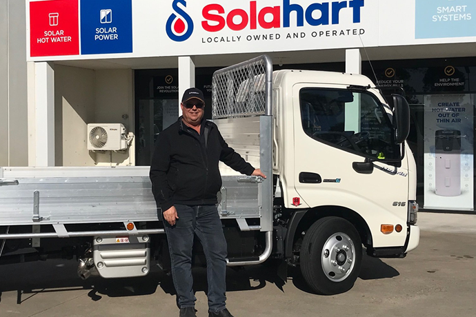 How Hino helps Solahart shine in East Gippsland