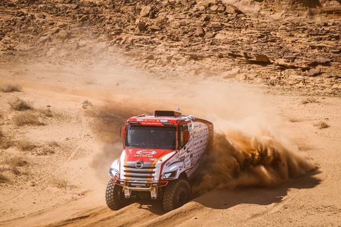 Sensational sixth for Hino in 2024 Dakar Rally.