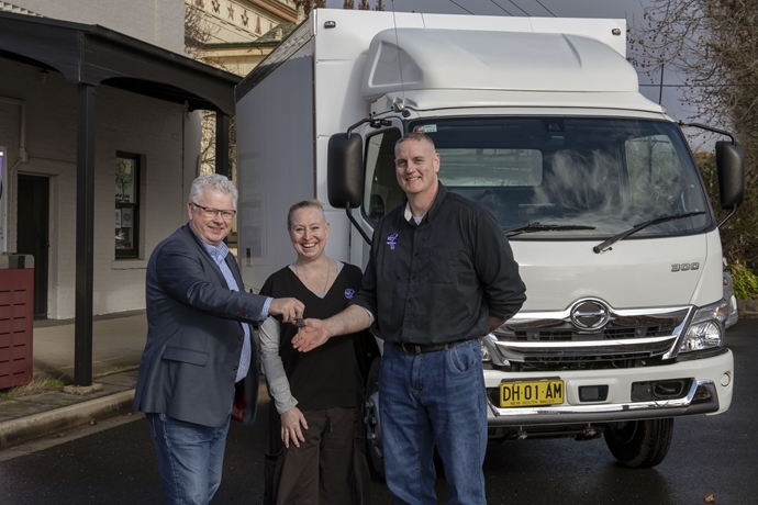 Hino Happy To Help Shannon's Bridge