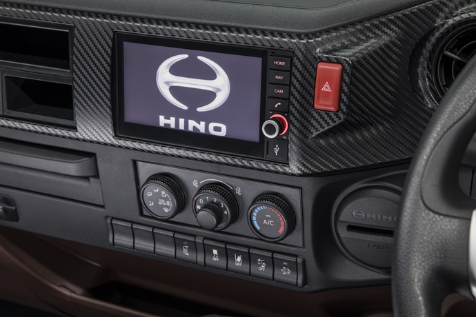 Intelligent technology abounds in Hino 500 Series Standard Cab