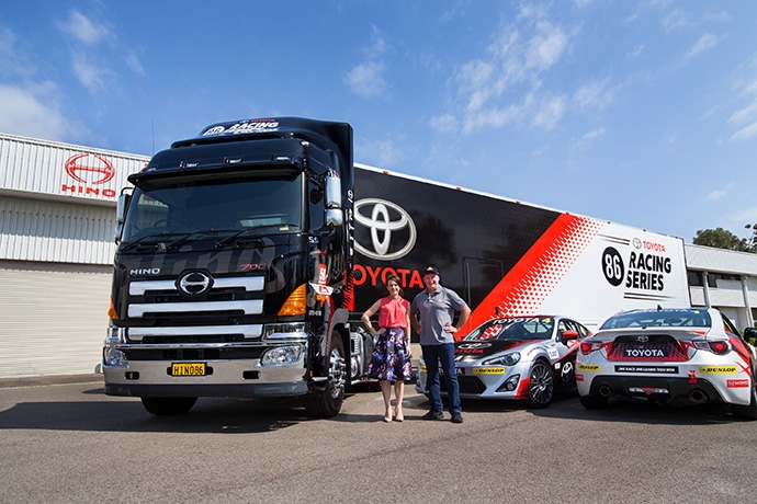Hino hits a one-two combo with Toyota 86 Racing Series