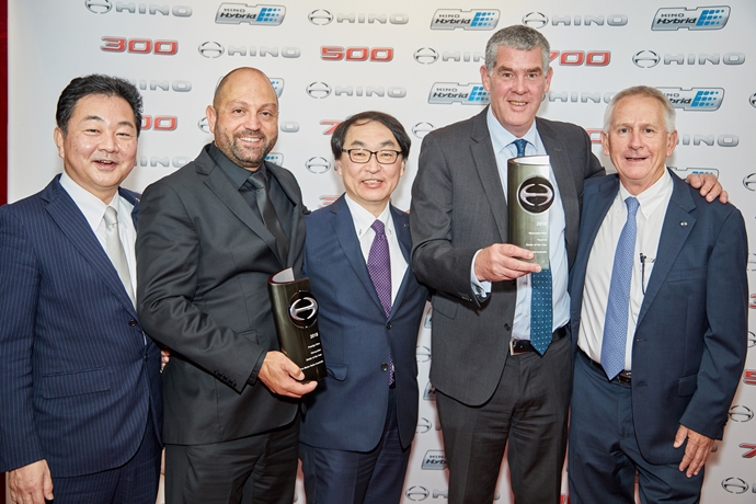 Hino crowns top dealers for 2018