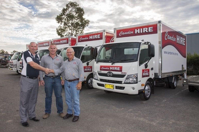Hino makes new rental fleet decision easy for Camden Hire