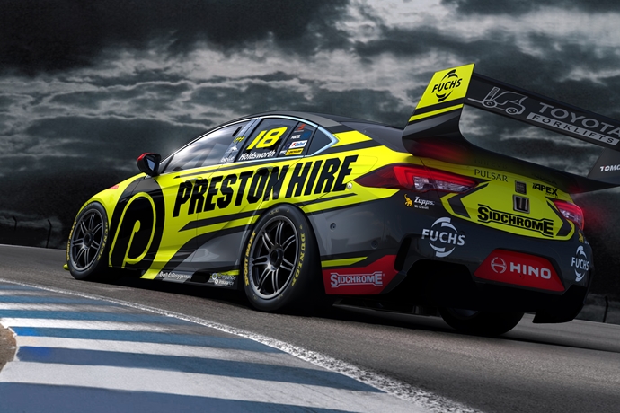 Hino races into Preston Hire pit garage