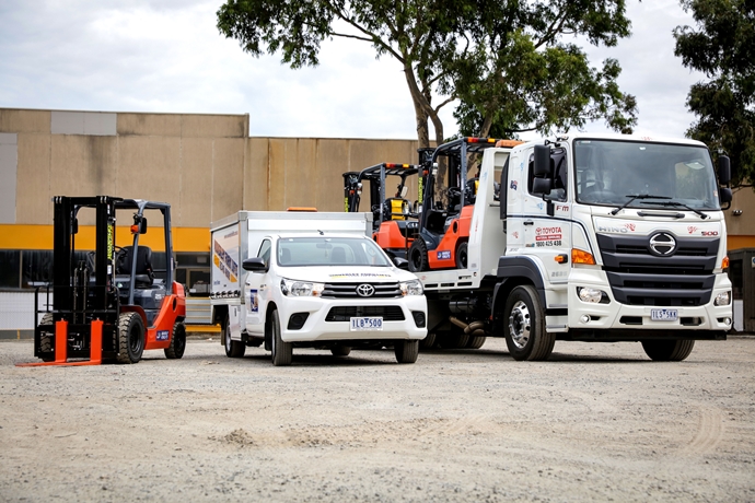 Hino lifting Waverley Forklifts to new levels