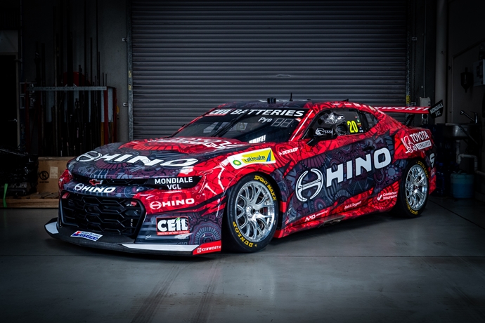 Team 18 Unveil Transport-Inspired 2023 Hino Indigenous Livery
