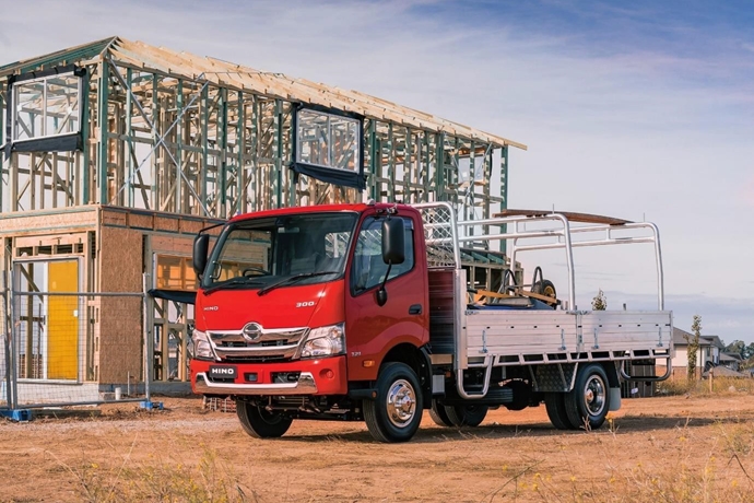 New Hino 300 Series truck a strong solution on a car licence