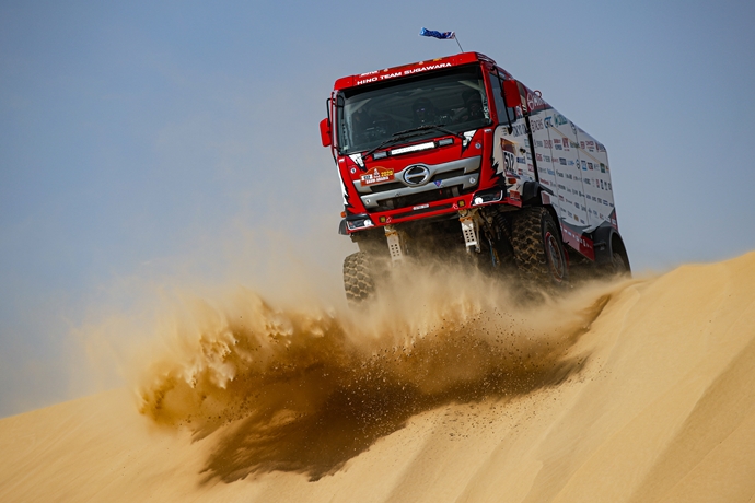 Hino wins 11th straight Dakar Rally